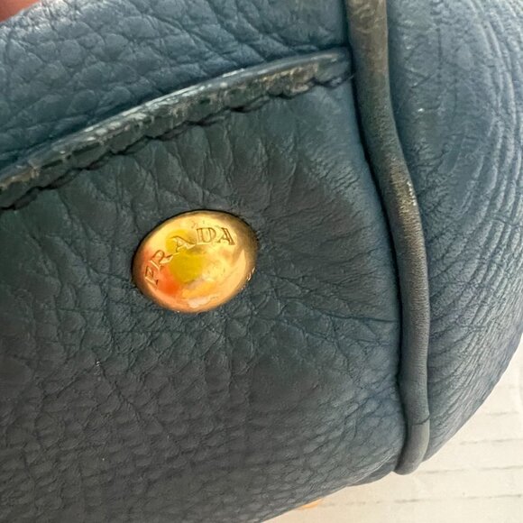 Prada Blue Saffano Cuir Baltico bag - Picture 9 of 11